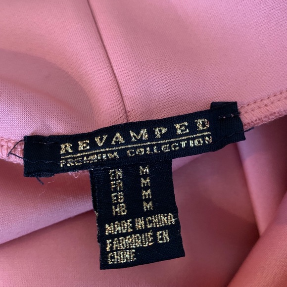 Revamped | Coral Pink Midi Pencil Skirt - Picture 5 of 8